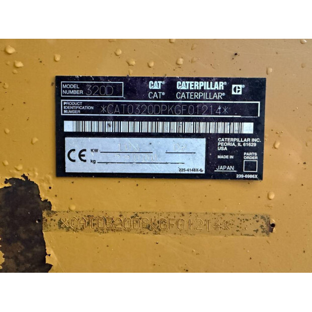 2008 Caterpillar 320DL-45656532