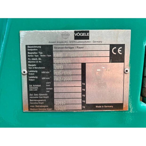 2014 VOGELE SUPER 1900-3I-45658522