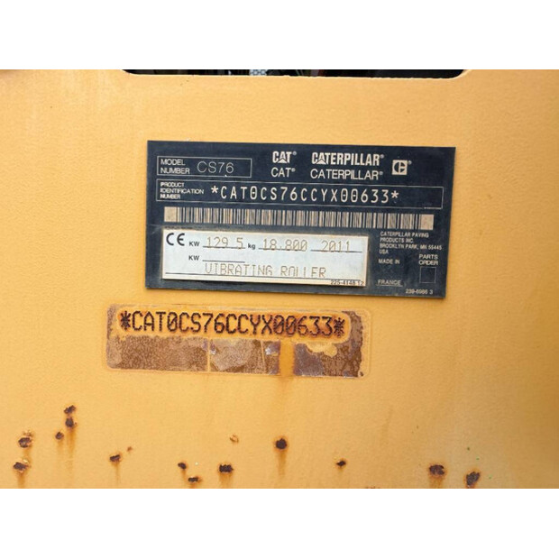 2011 Caterpillar CS76 XT-45658917