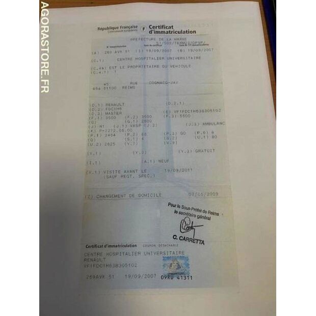 2007 Renault MASTER DCI100-45672020