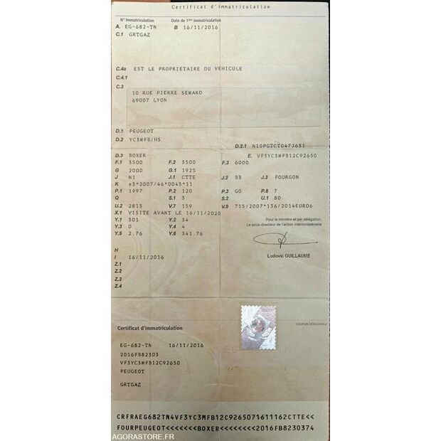 2016 بيجو BOXER-45672632