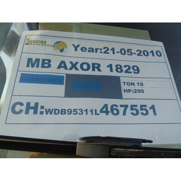 2010 Mercedes-Benz AXOR 1829-45673180