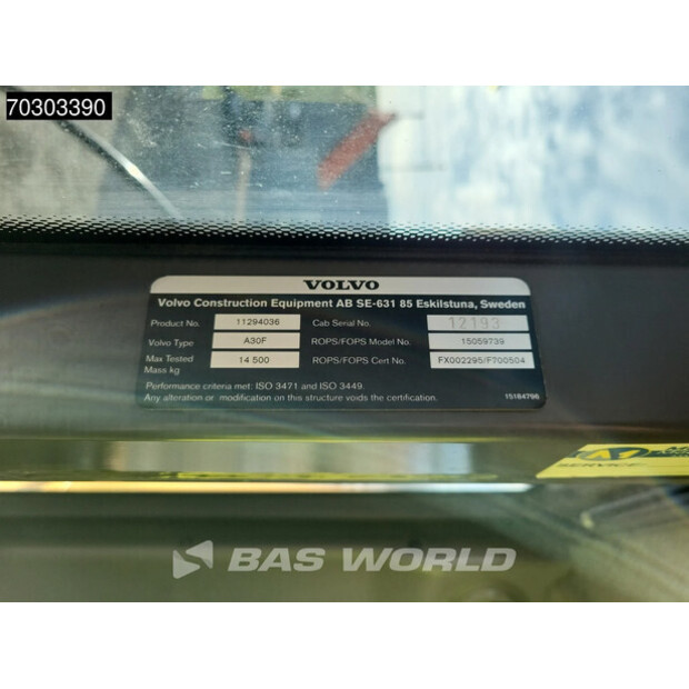 2011 Volvo A30F-45674396