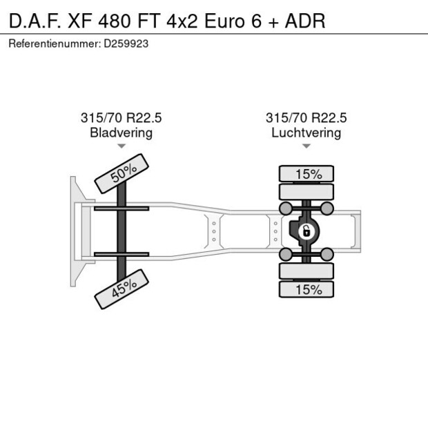 2019 DAF XF 480-45674838