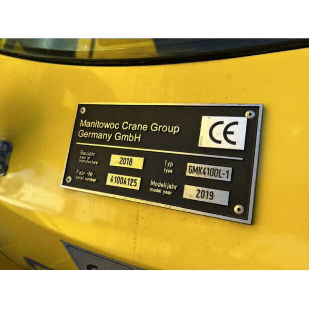 2018 GROVE GMK 4100L-1-45690862