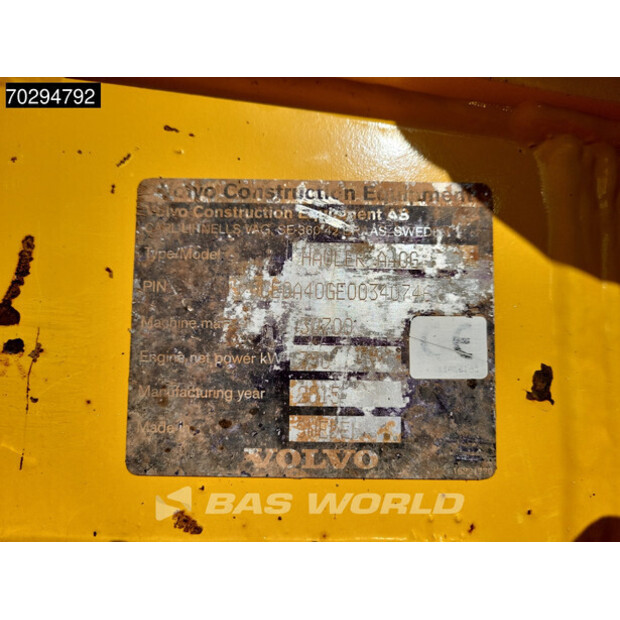 2015 Volvo A40G-45691285