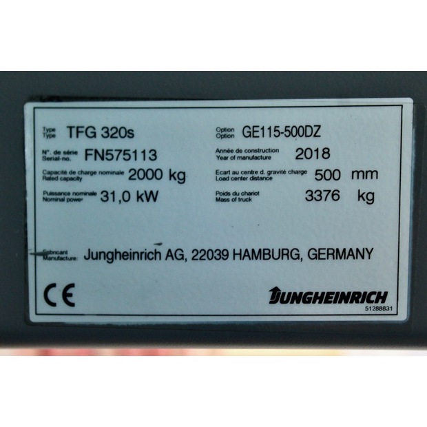 2018 جنجهينريتش TFG 320s 500 DZ-45692394