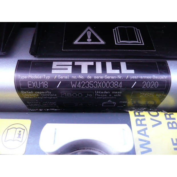 2020 Still EXU 18 LI-ION-45692416