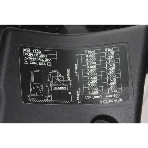 2020 Linde R16-01-45692436
