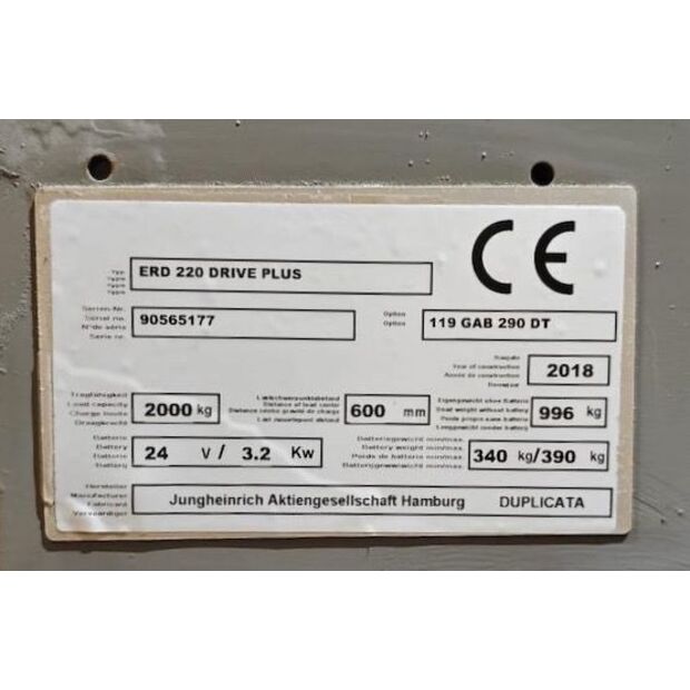 2018 جنجهينريتش ERD 220 290 DT-45692504