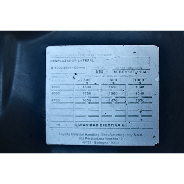 2017 Toyota 8FBEK18T-45692627