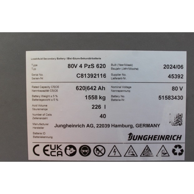 2017 Jungheinrich EFG 430k 310 ZT-45692823