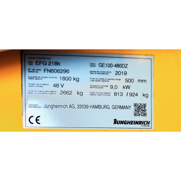 2019 جنجهينريتش EFG 218k 480 DZ Li-Ion-45692846