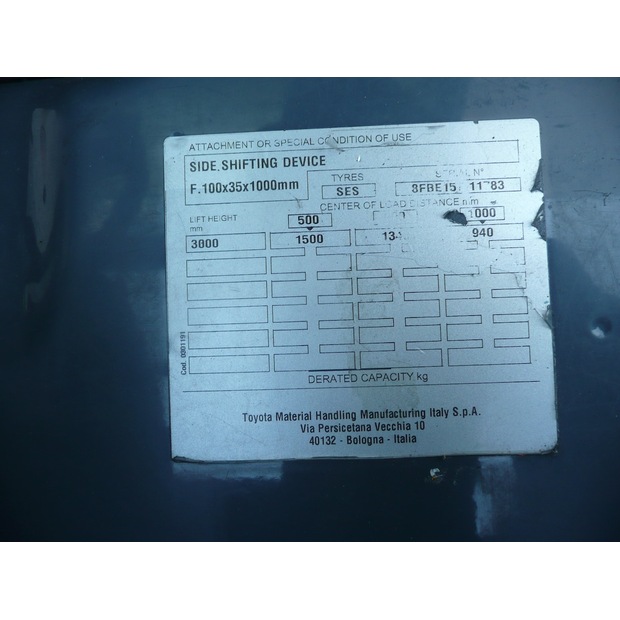 2017 Toyota 8FBE15T-45693021