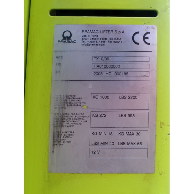 2005 Pramac TX-10/09-45693377