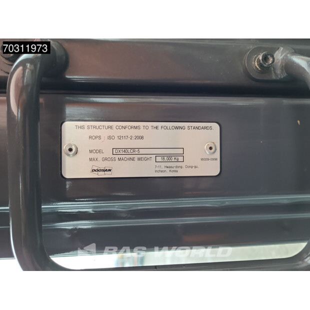 2021 Doosan DX140LCR-5-45694314