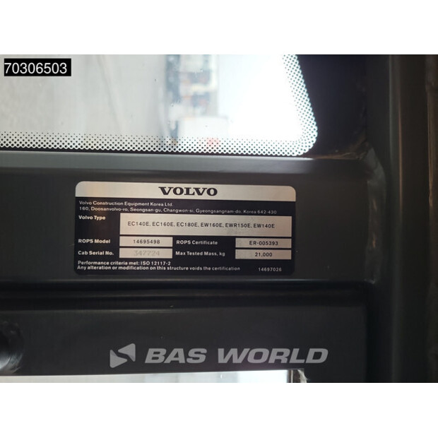 2016 فولفو EC140EL-45694401