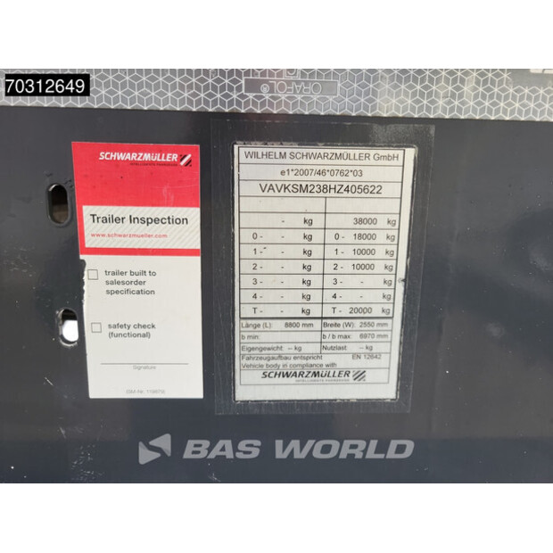 2018 Schwarzmuller SM 28m3-45708722