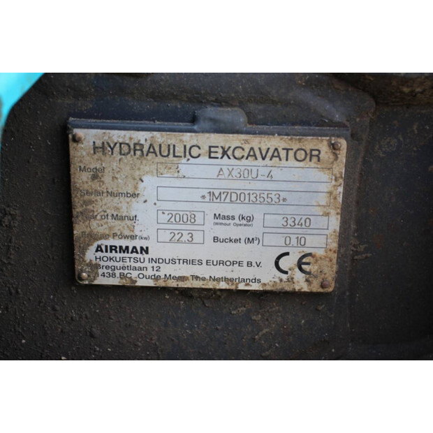 2008 AIRMAN AX30U-4-45711338