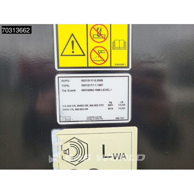 2018 كاتربيلر 305E2-45712179