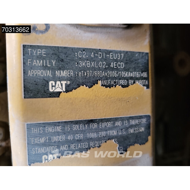 2018 كاتربيلر 305E2-45712181