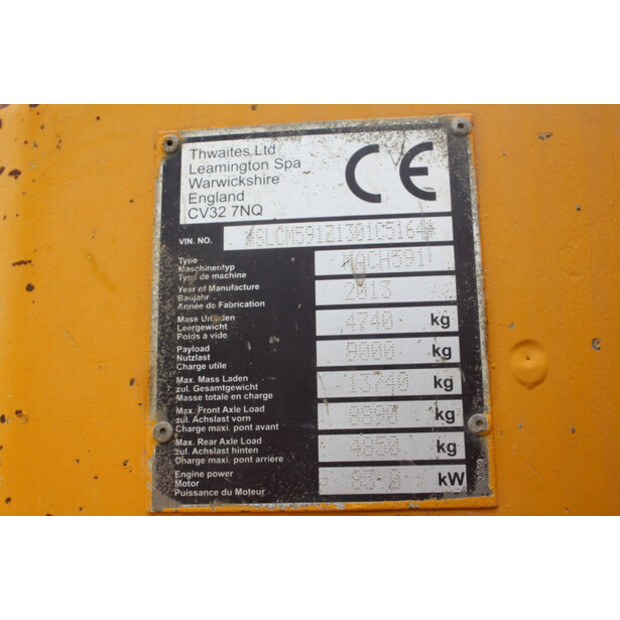 2013 Thwaites MACH 591-45714043