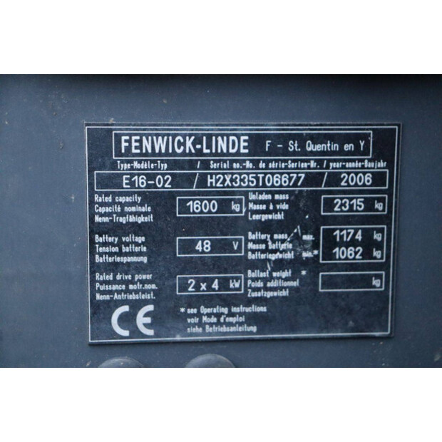 2006 Linde E16-45718734