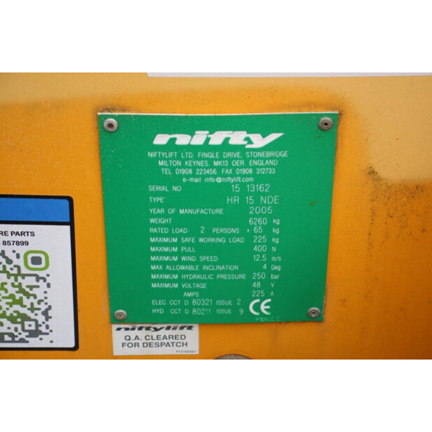 2005 NIFTY HR15NDE-45719124