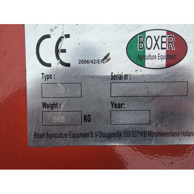 2021 BOXER ETH160-45720841