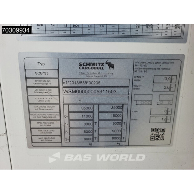 2023 Schmitz Cargobull SCB*S3-45721090