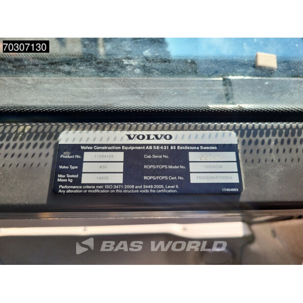 2019 Volvo A30G-45721231