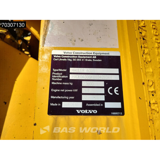 2019 Volvo A30G-45721235