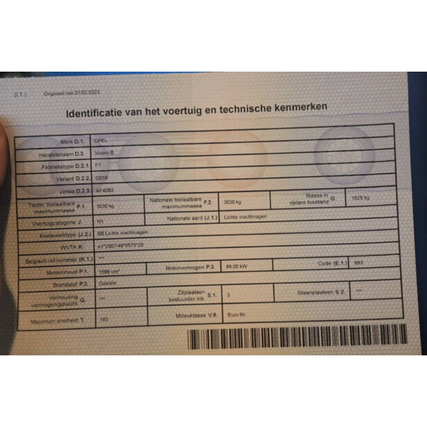 2018 Opel VIVARO-B-45735532