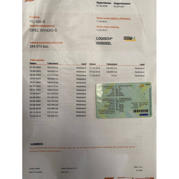 2015 أوبل VIVARO-B-45737745