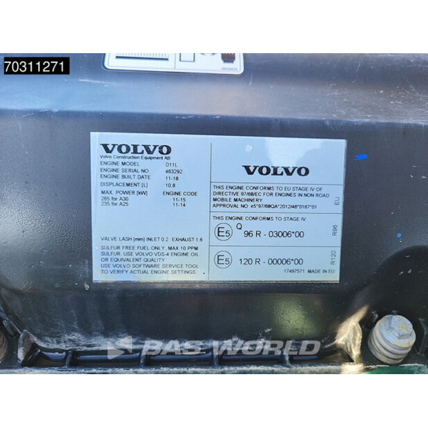 2019 Volvo A30G-45738353