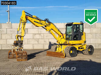 Image for WHEELED EXCAVATORS 2011 Komatsu PW118MR-8