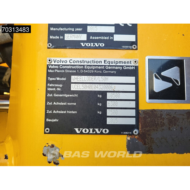 2015 Volvo L50H-45742769