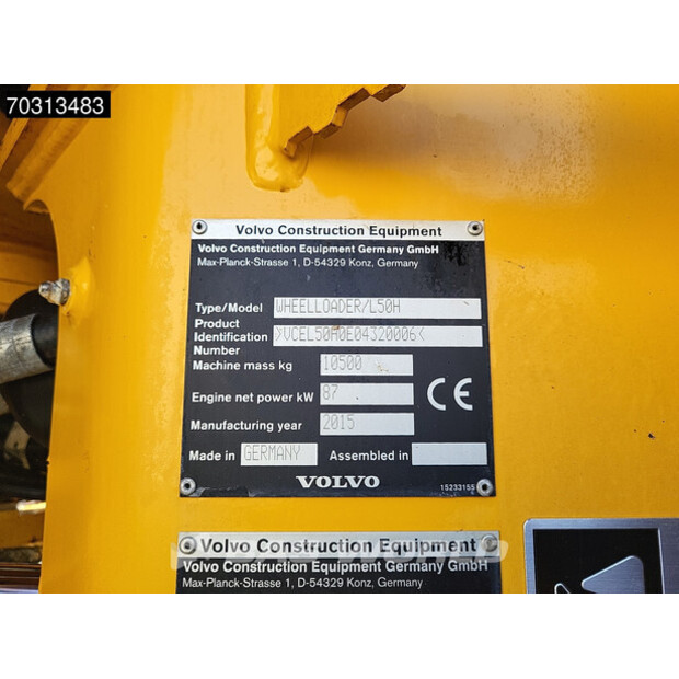 2015 Volvo L50H-45742770