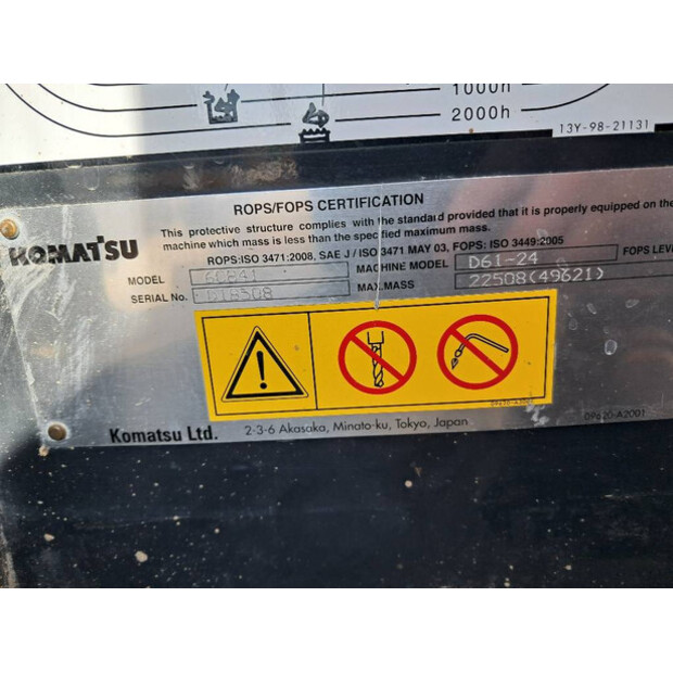 2018 Komatsu D61PXI-24-45757850