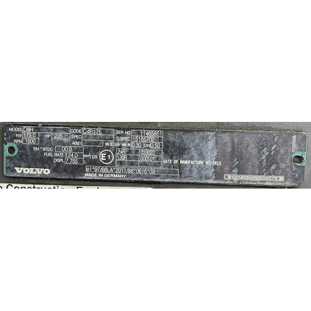 2014 Volvo P7820C-45758697