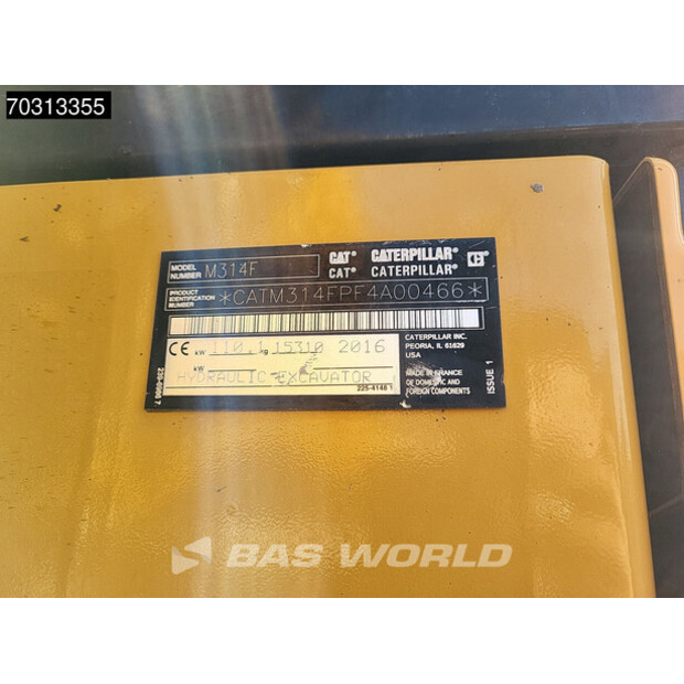 2016 Caterpillar M314F-45759570