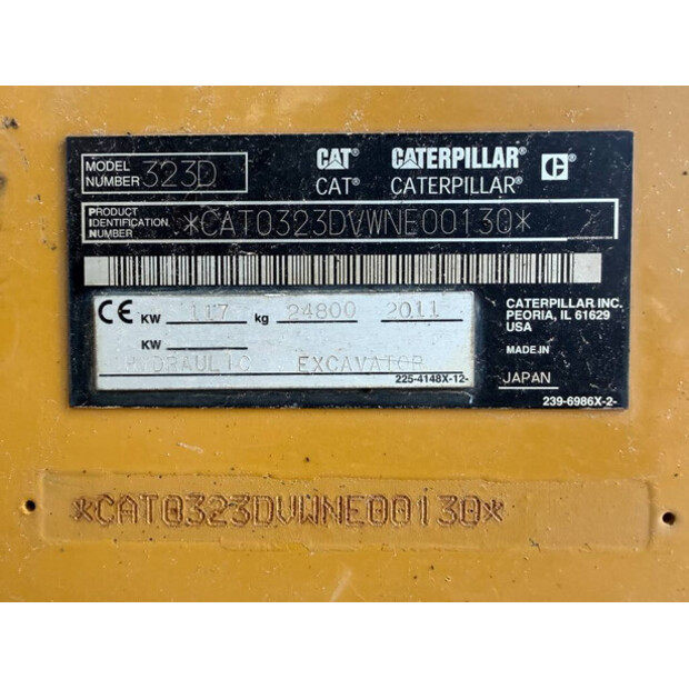 2011 كاتربيلر 323DL-45760447