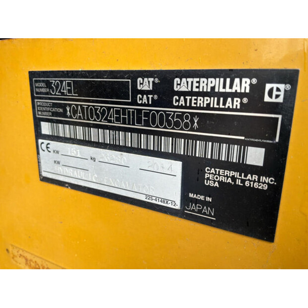 2014 Caterpillar 324EL-45779179