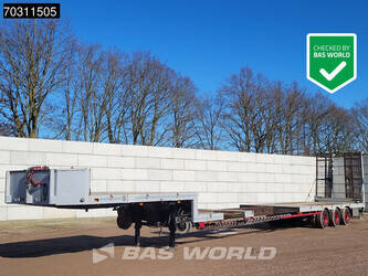 Image for Low Loader Semi Trailers 1991 Kromhout 3ASDU