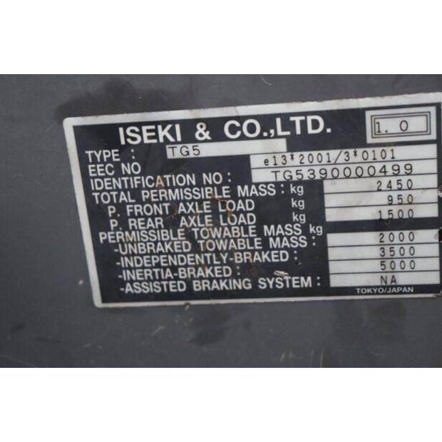 Iseki TG 5390-45780761