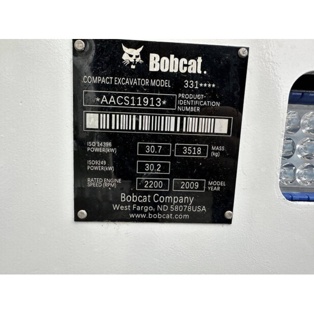 2009 BOBCAT 331-45781503