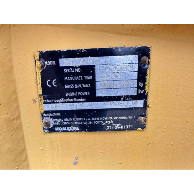 2006 Komatsu PC35MR-2-45781675