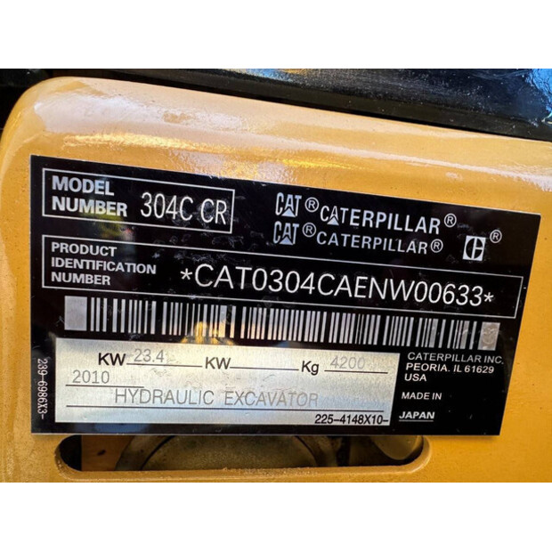 2010 Caterpillar 304CR-45781715