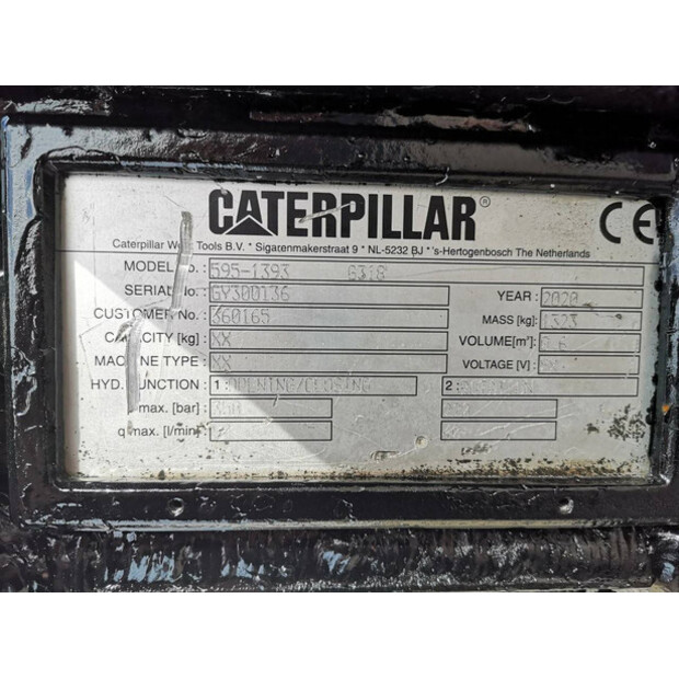 2020 Caterpillar 595-1393-45782227