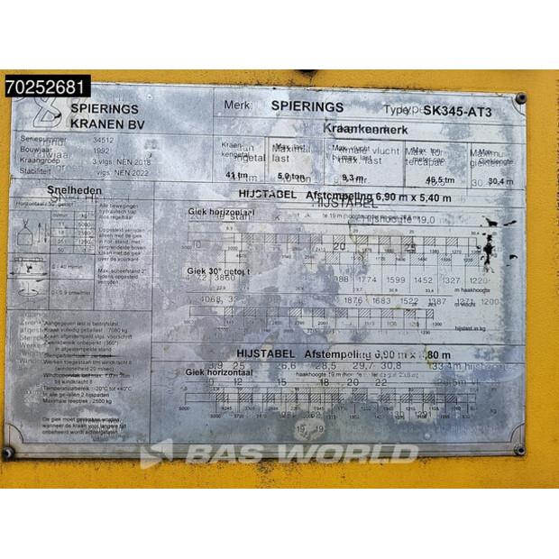 1991 Spierings SK345-AT3-45782452